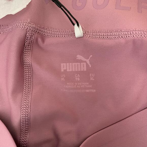 NWT Puma PWRSHAPE Fancy Plants Pink Botanical Pattern Golf Skort Size XL - Picture 6 of 12